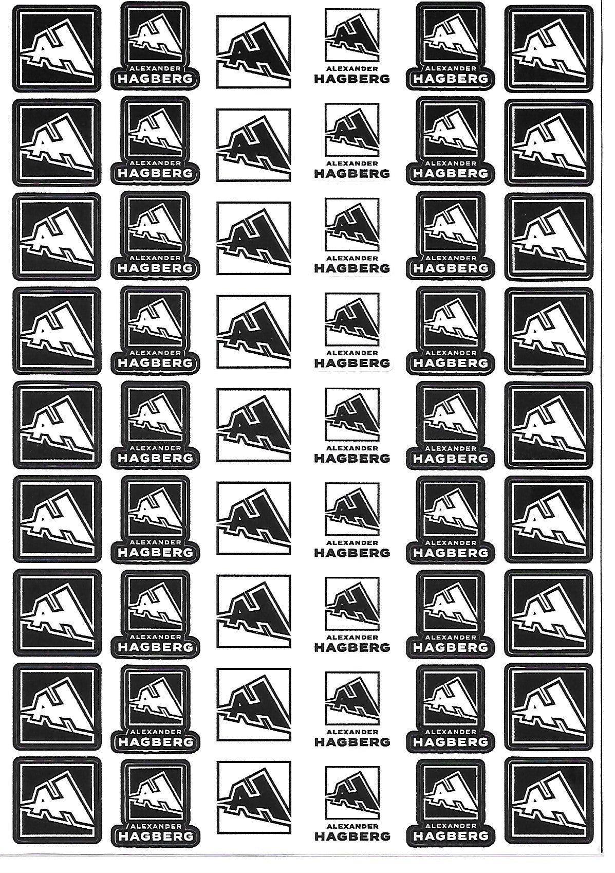 AH Sticker Sheet